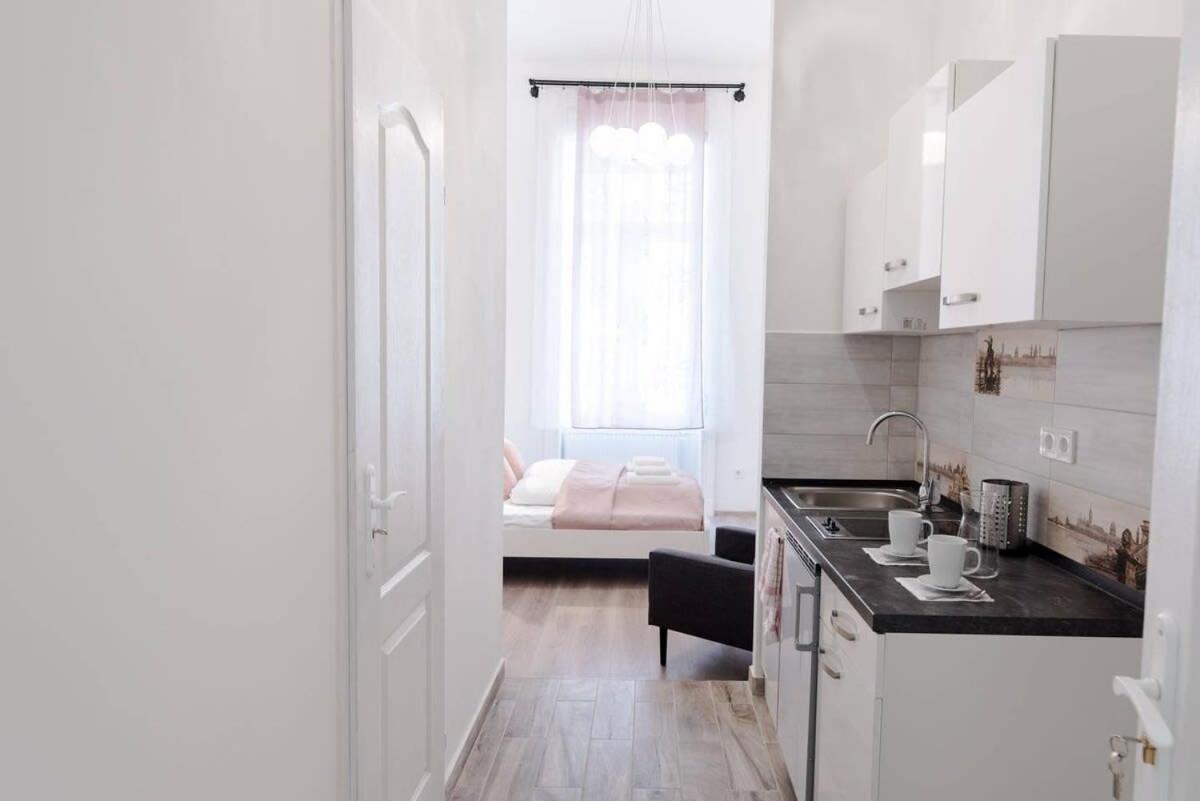 Brand New Studio With Aircon In The Center Budapest Kültér fotó